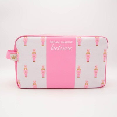 Nutcracker Dream Imagine Believe Cosmetic Bag
