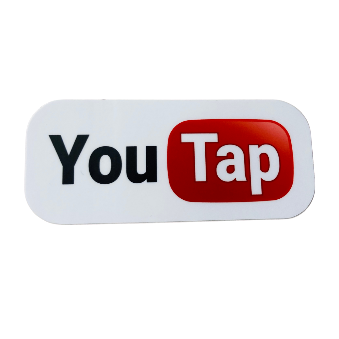 YouTap Dance Sticker, 4" x 1.7"
