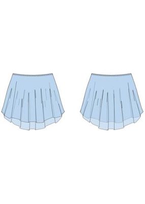 Nikolay  Deacon Mesh Pull On Skirt