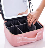 Rac n Roll Cosmetic Bag with LED Mirror