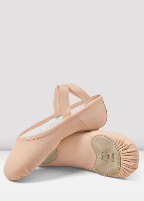 Adults Bloch Elation Canvas Stretch Ballet Flats