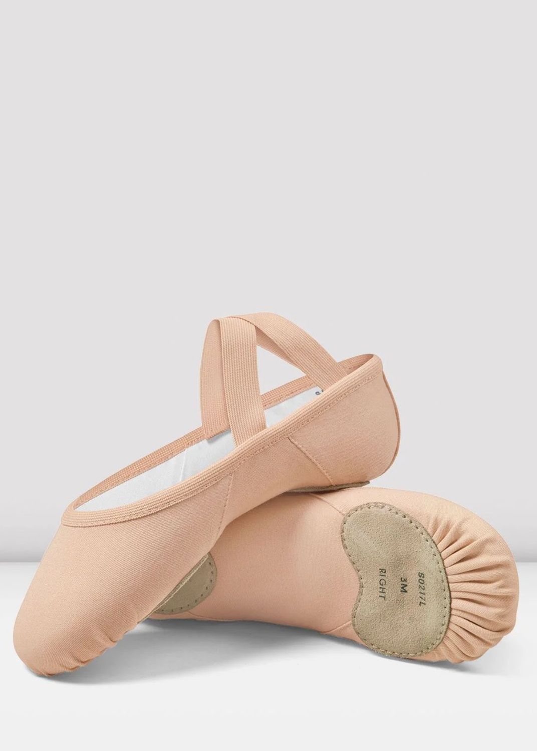 Adults Bloch Elation Canvas Stretch Ballet Flats