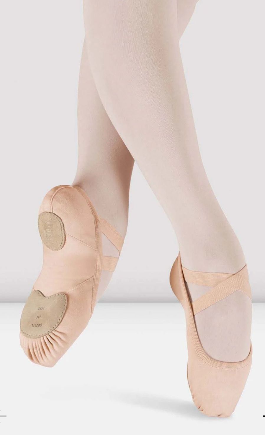 Adults Bloch Elation Canvas Stretch Ballet Flats