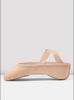 Adults Bloch Elation Canvas Stretch Ballet Flats