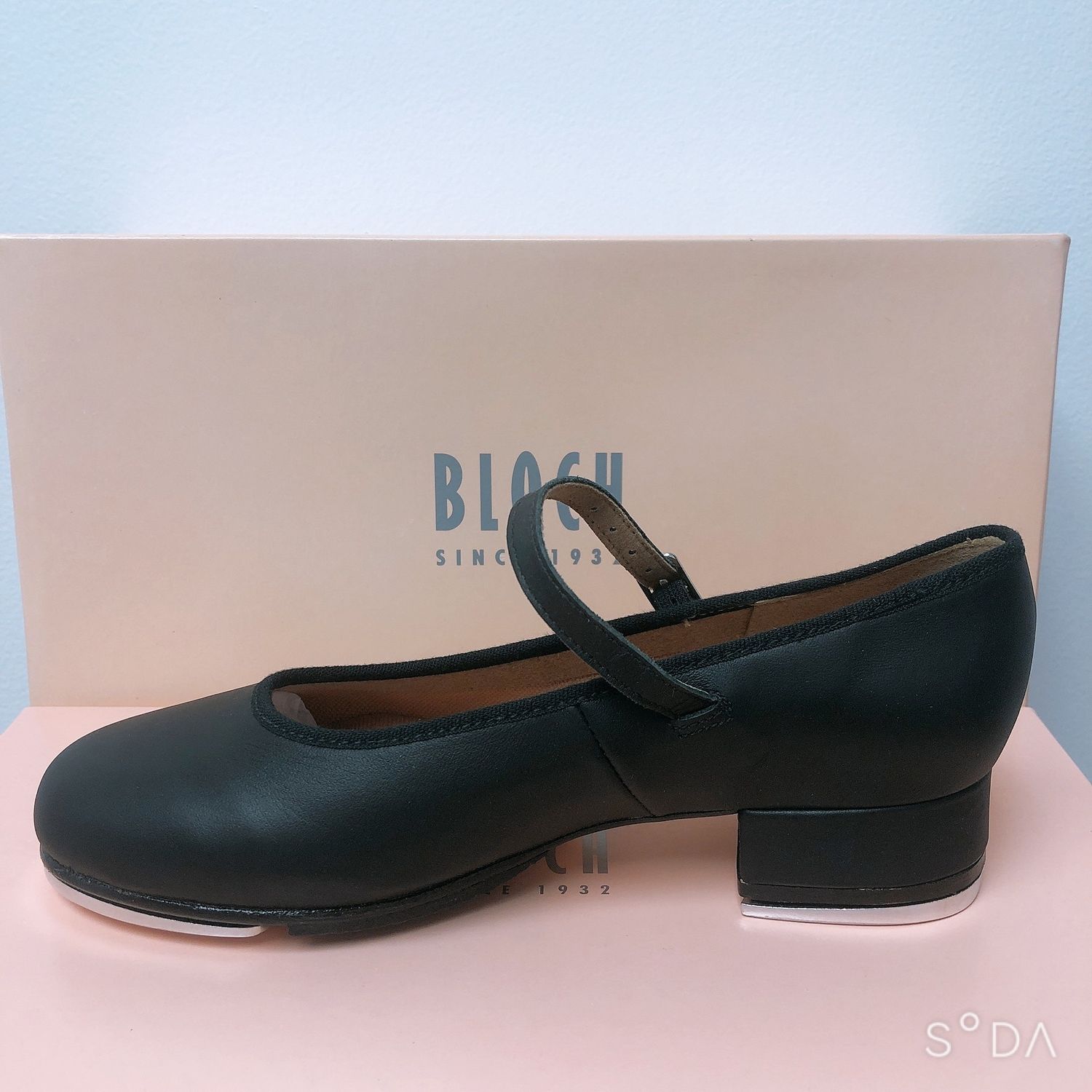 Bloch Single Strap Tap On Shoe Girls