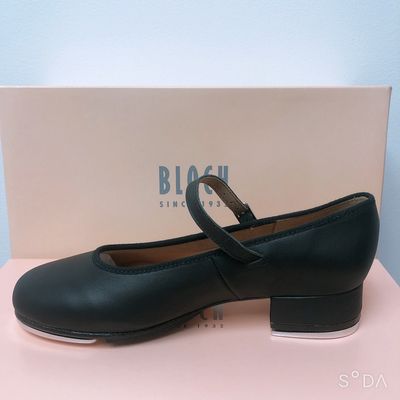 Bloch Single Strap Tap On Shoe Girls