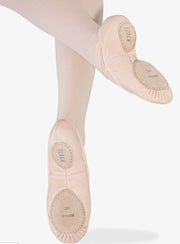Bloch Ladies Odette Split Sole Leather Ballet Flats