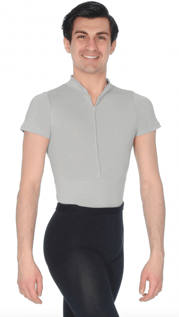Ballet Rosa Men’s Endo Zip Front Leotard