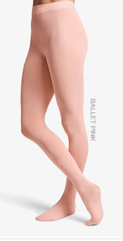 Bloch Contoursoft Ladies Toe Footless Tights