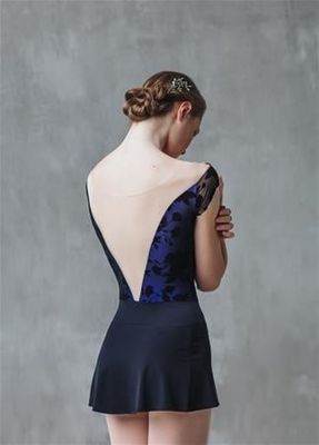 Nikolay  Black Mini Skirt