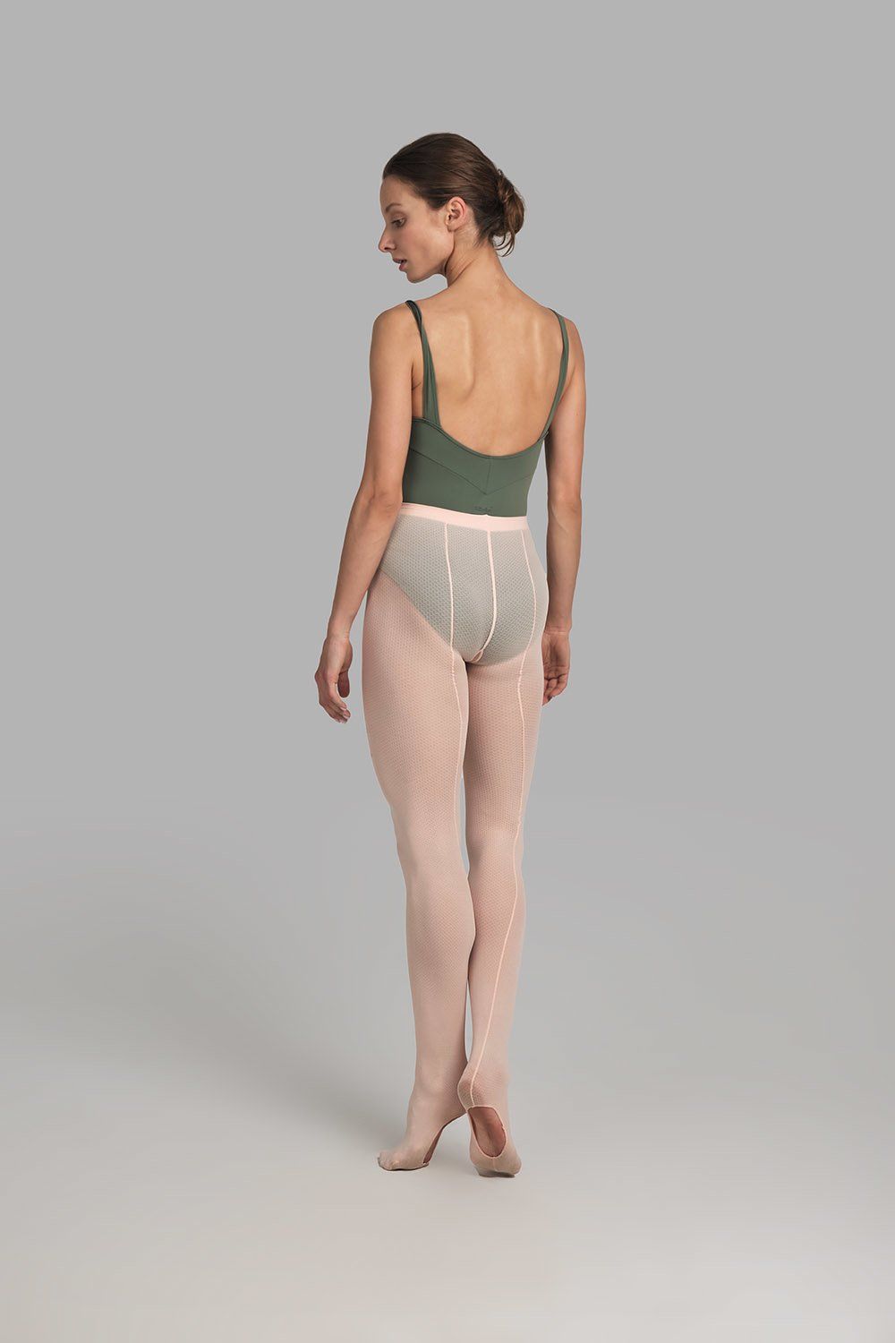 Nikolay Mesh Seamed Transition Tights