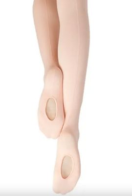 Capezio Professional #9 Mesh Seamed Transition Tights