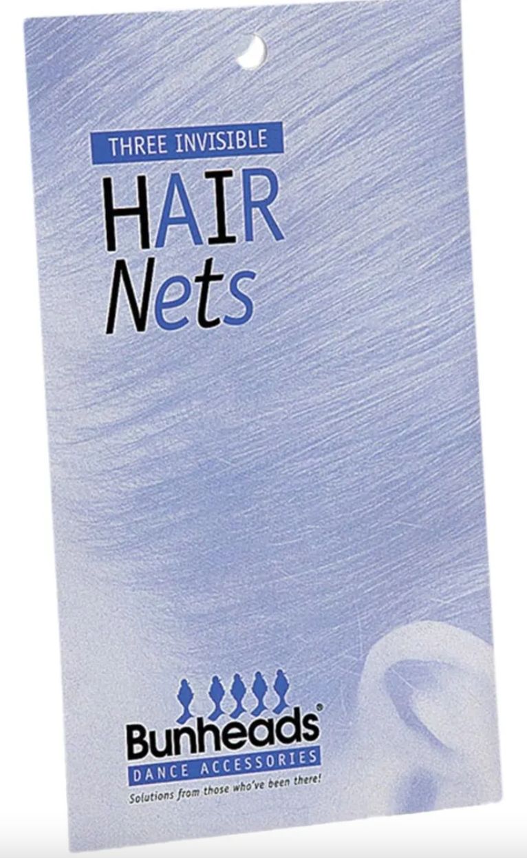 Bunheads Three Invisible Hair Nets