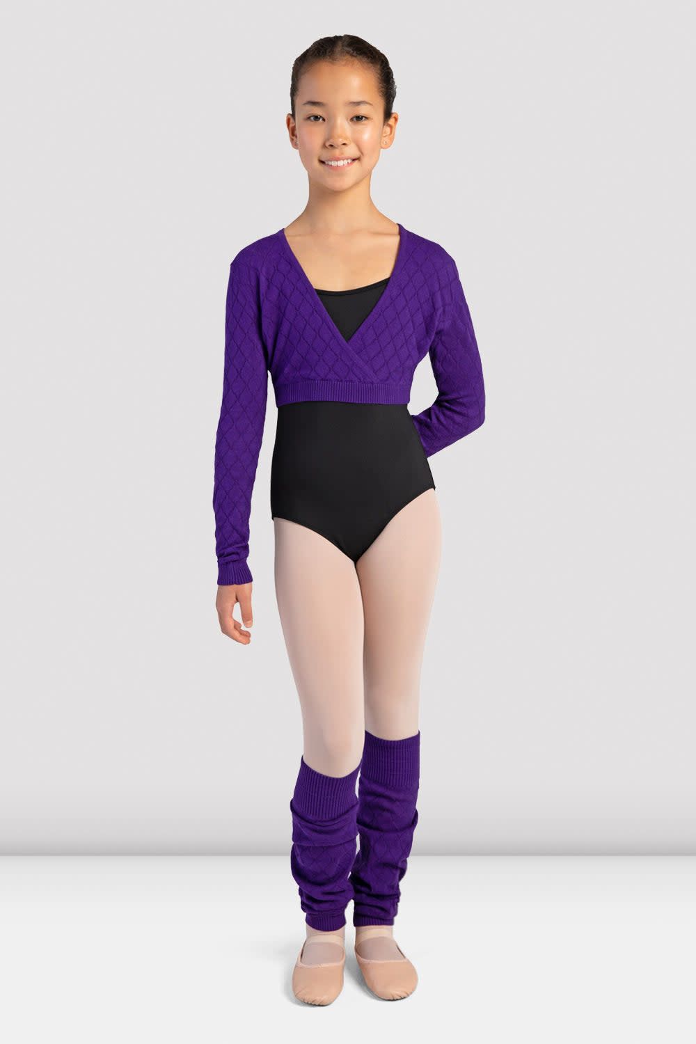 Bloch Children’s Diamond Knit Leg Warmers