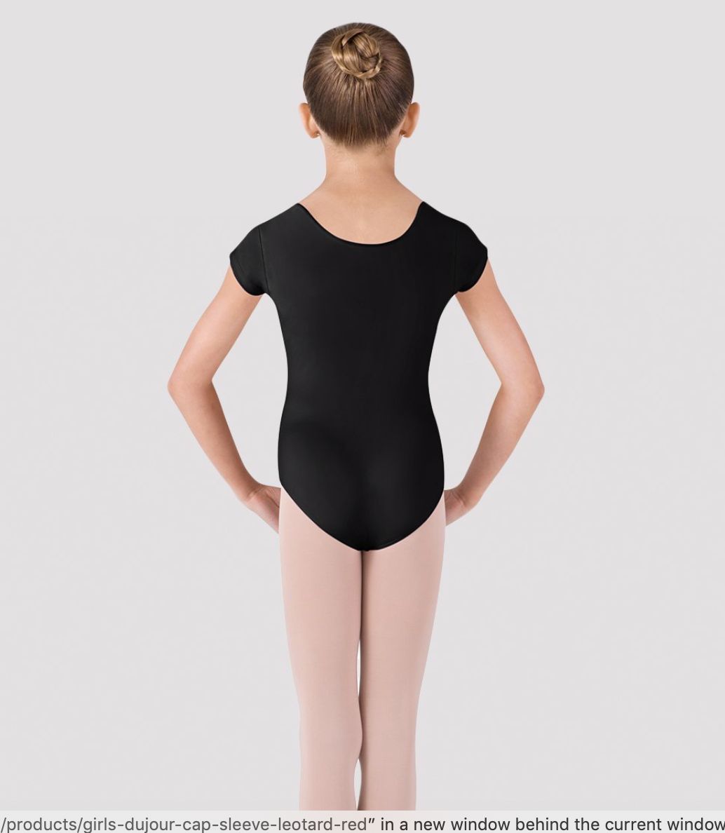 Girls Dujour Cap Sleeve Leo