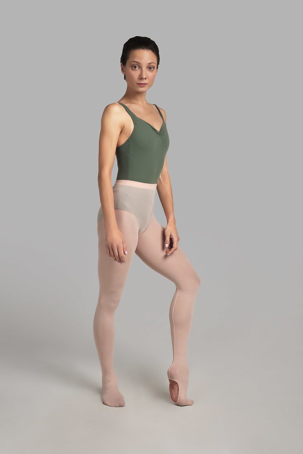 Nikolay Mesh Seamed Transition Tights