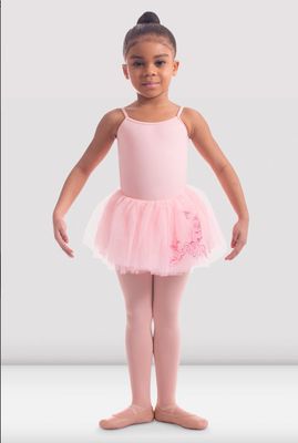 Bloch Girls Embroidery Mesh Tutu