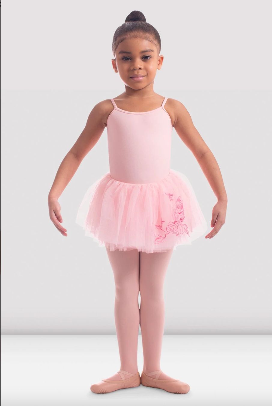 Bloch Girls Embroidery Mesh Tutu
