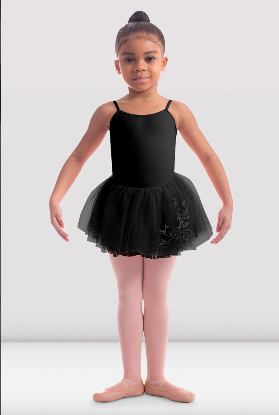 Bloch Girls Embroidery Mesh Tutu