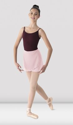 Mirella Georgette Knee Length Wrap Skirt