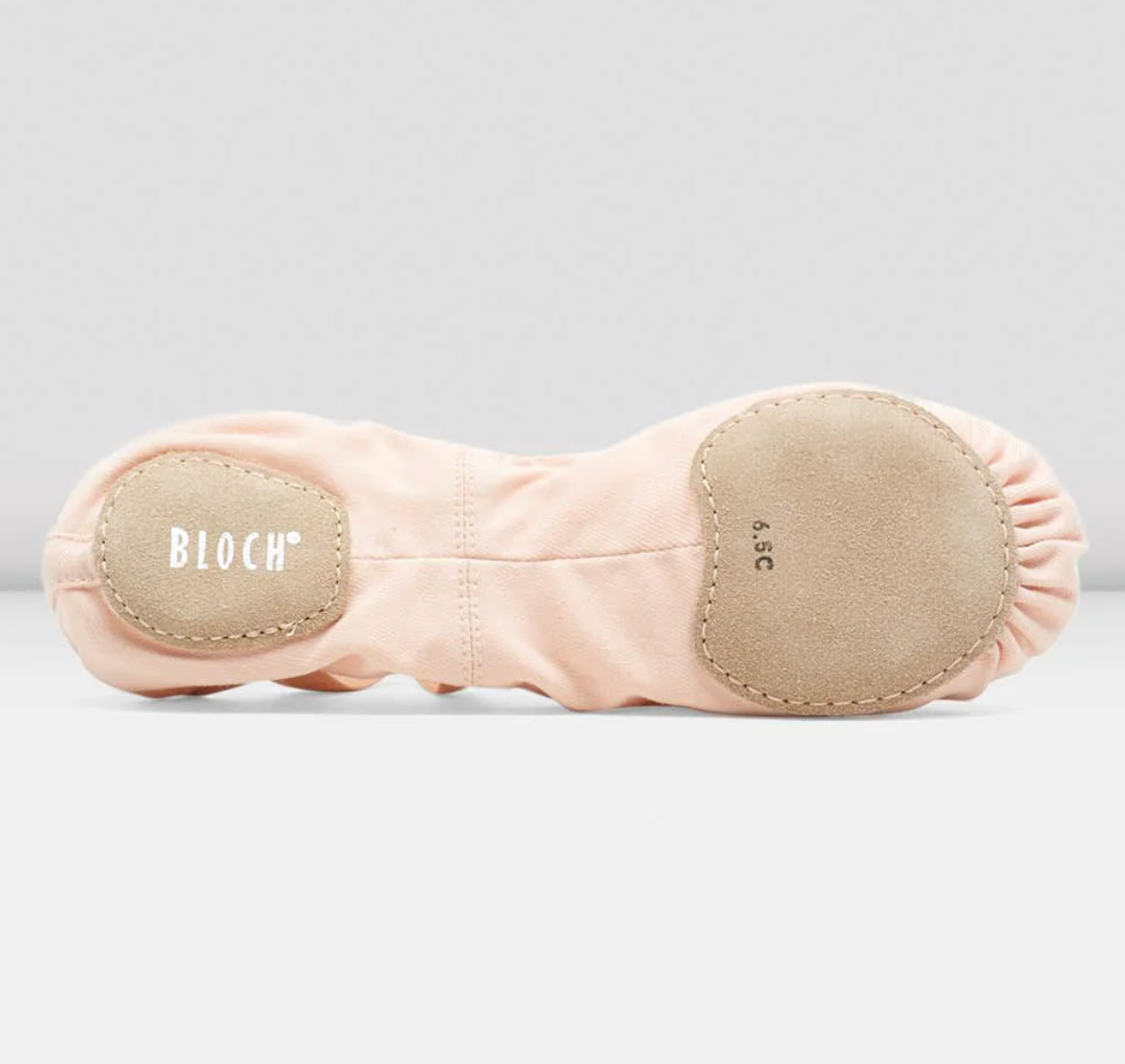 Adults Bloch Performa Canvas Stretch Ballet Flats