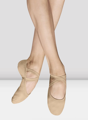 Adults Bloch Performa Canvas Stretch Ballet Flats