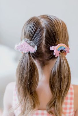 Cheeky Rainbow Shaker Hair Clips