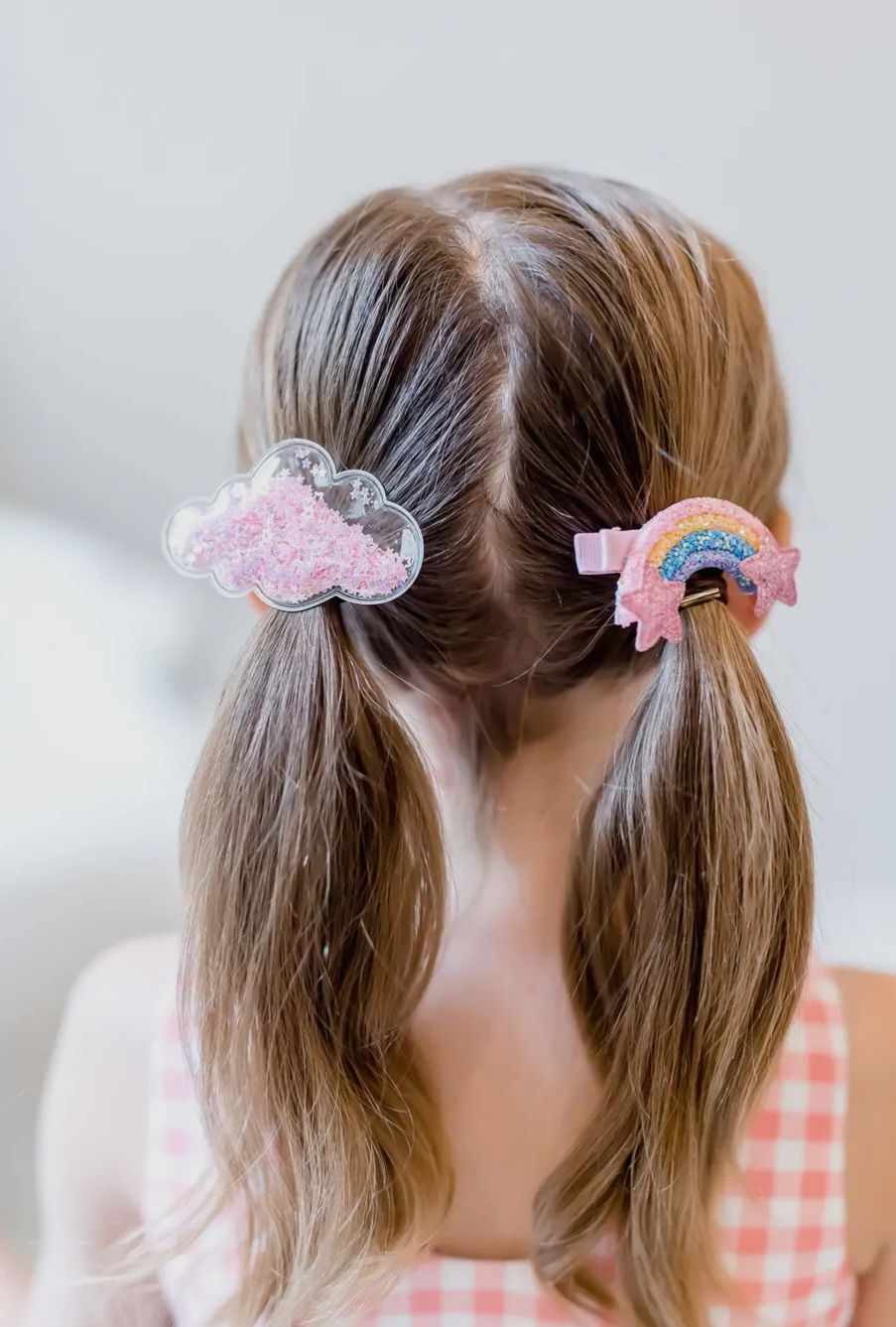 Cheeky Rainbow Shaker Hair Clips