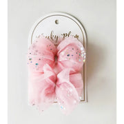 Cheeky Tulle Hair Bow Clips