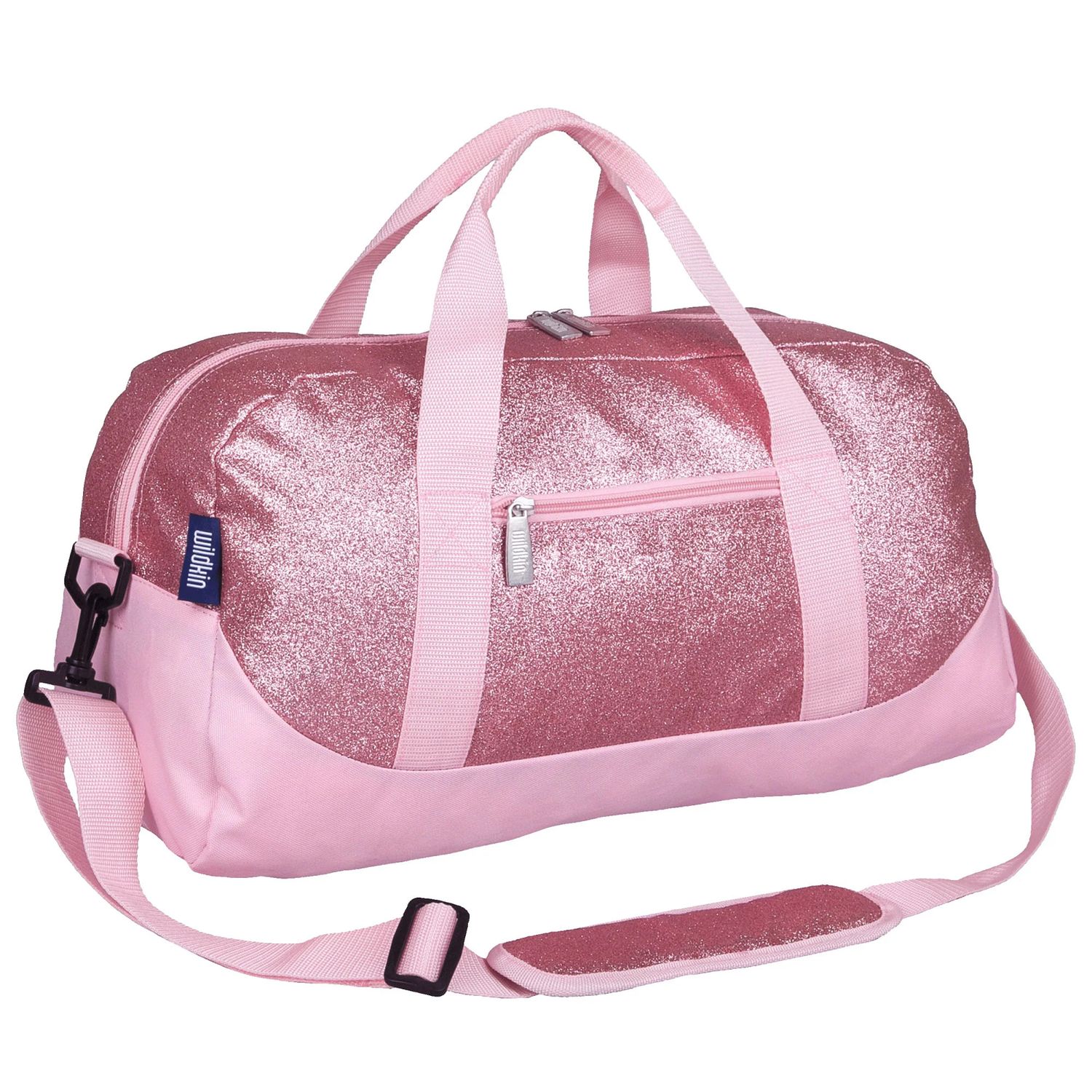 Pink Glitter Duffle Bag