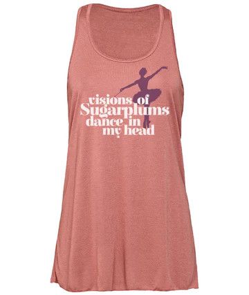 Nutcracker Sugar Plum Flowy Tank