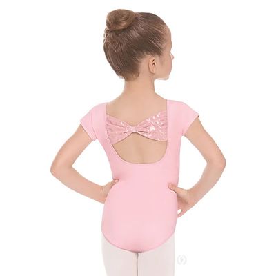 Girls Impression Bow Back Leotard