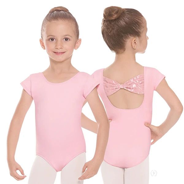 Girls Impression Bow Back Leotard