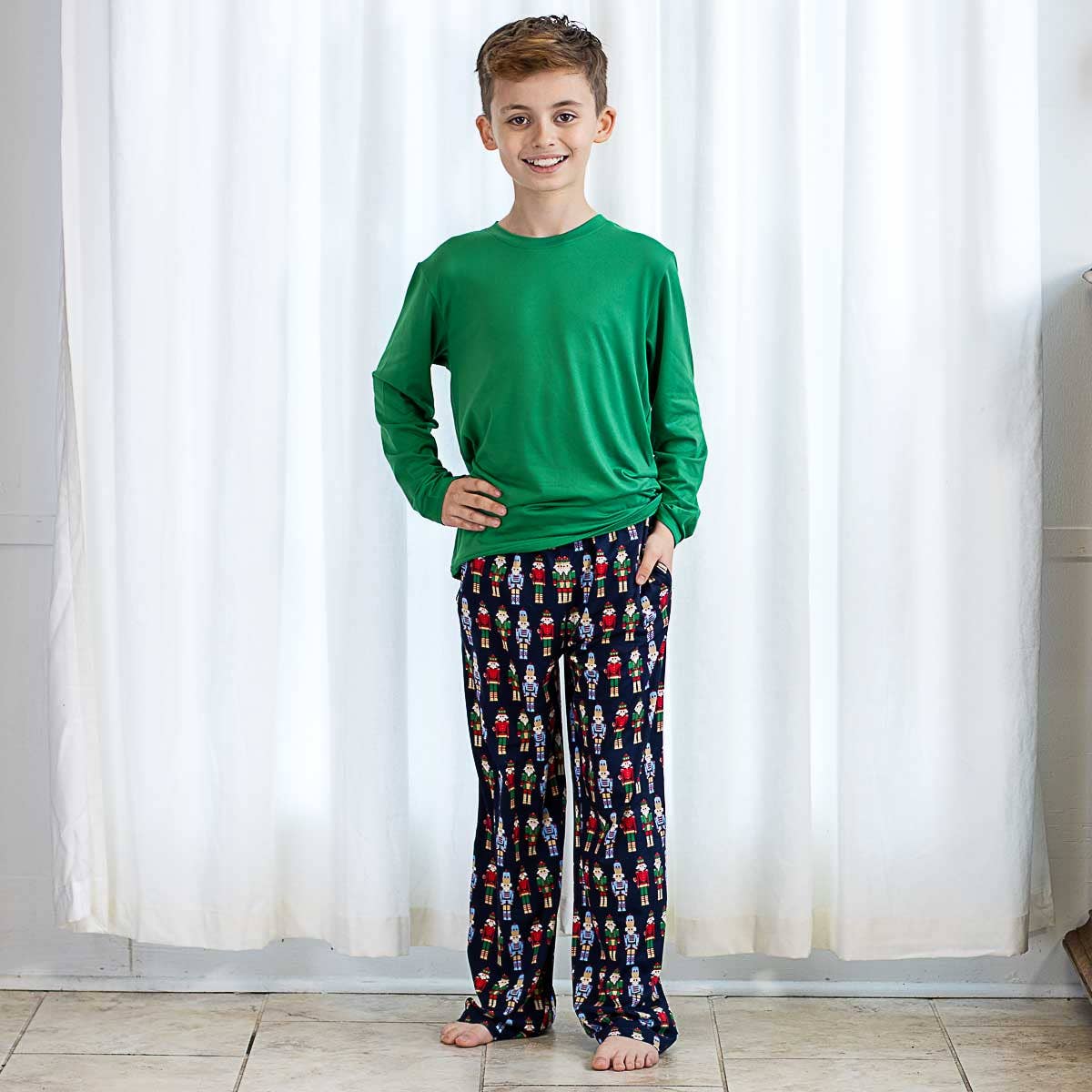 Youth Nutcracker March Sleep Pants   Navy/Multi   -Asst.