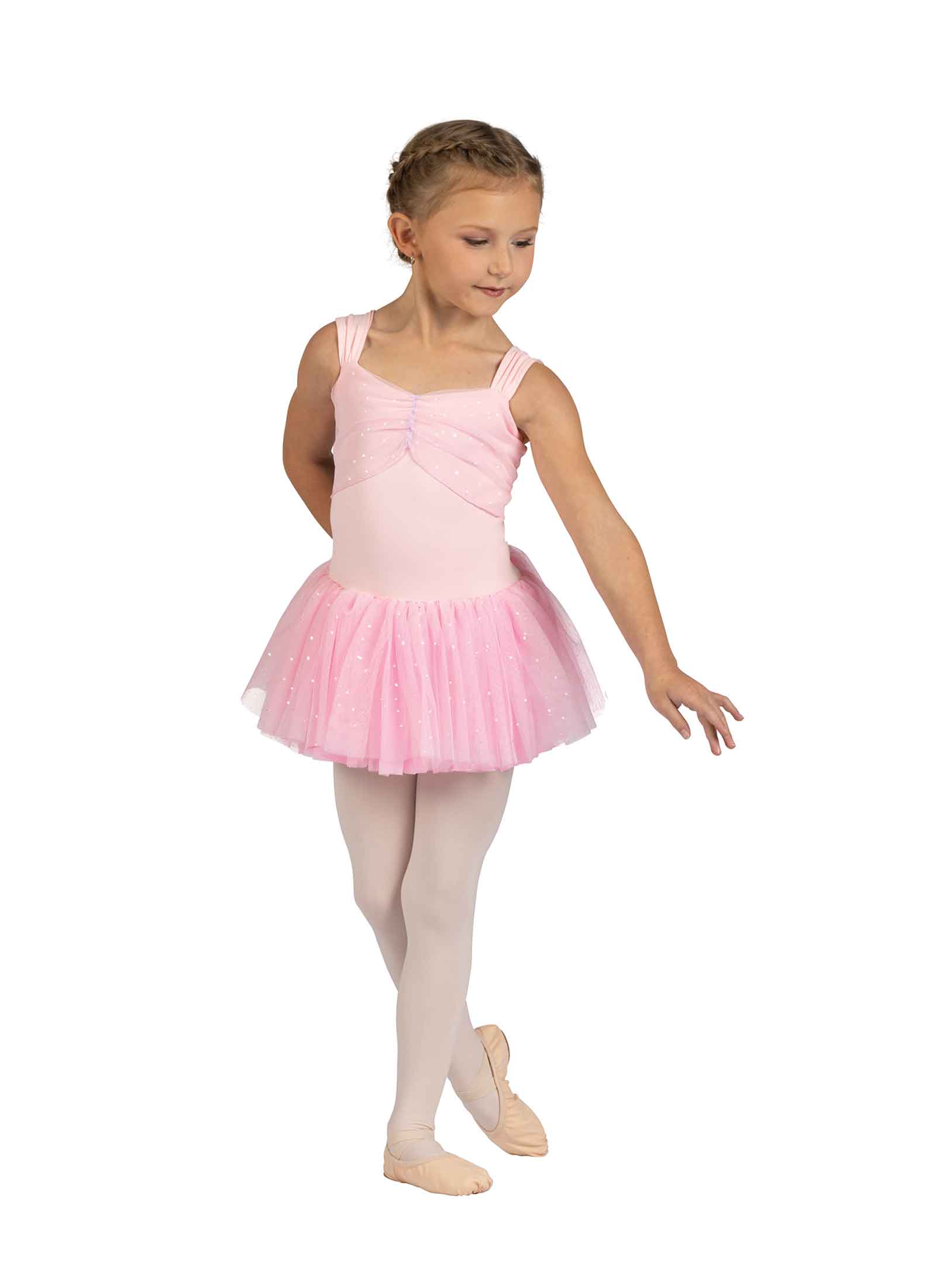 DanzNMotion Minka Mesh Sparkle Mesh Rhinestone