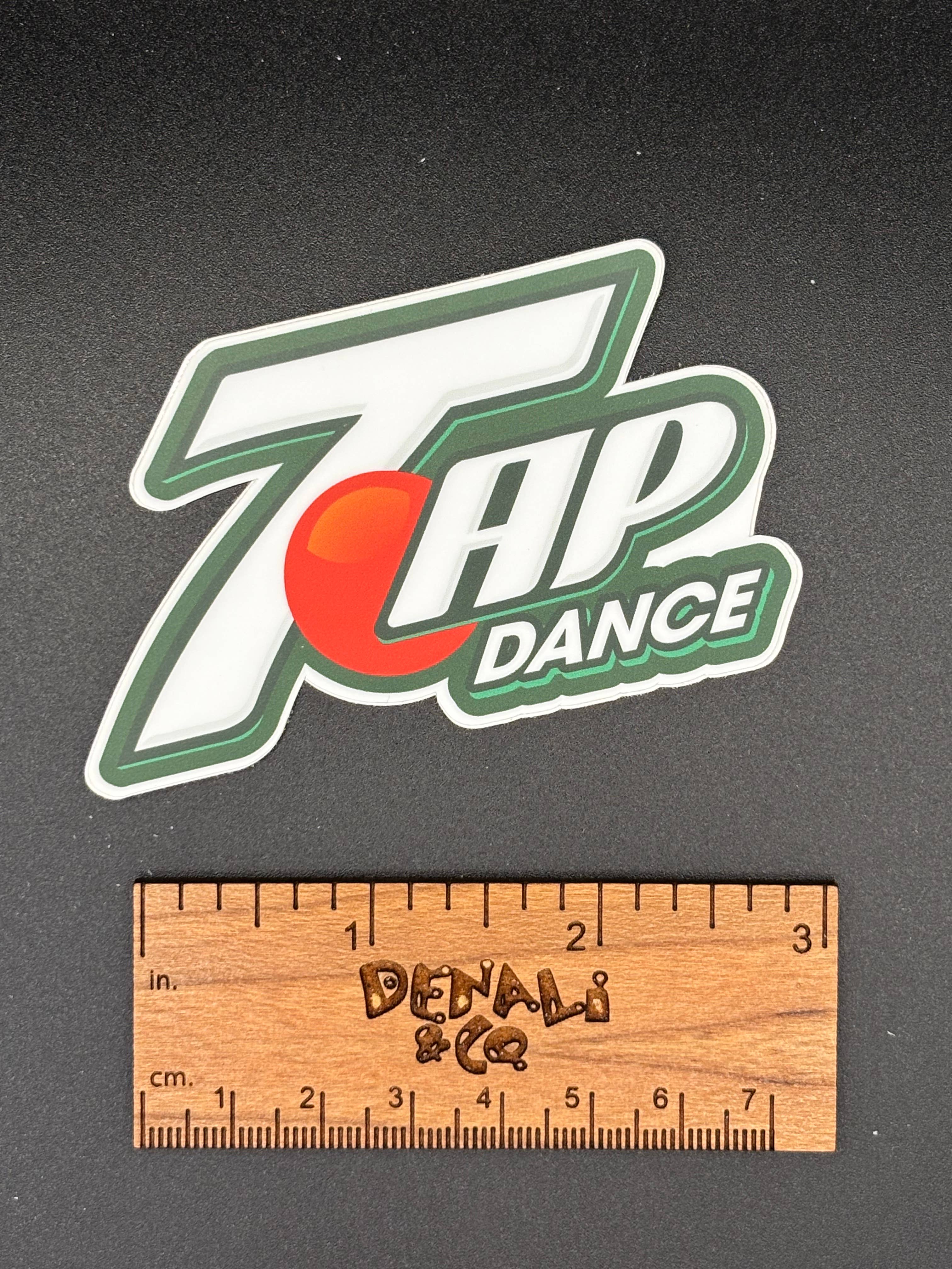 Tap Dance Parody Dance Sticker, 3" x 2.8"