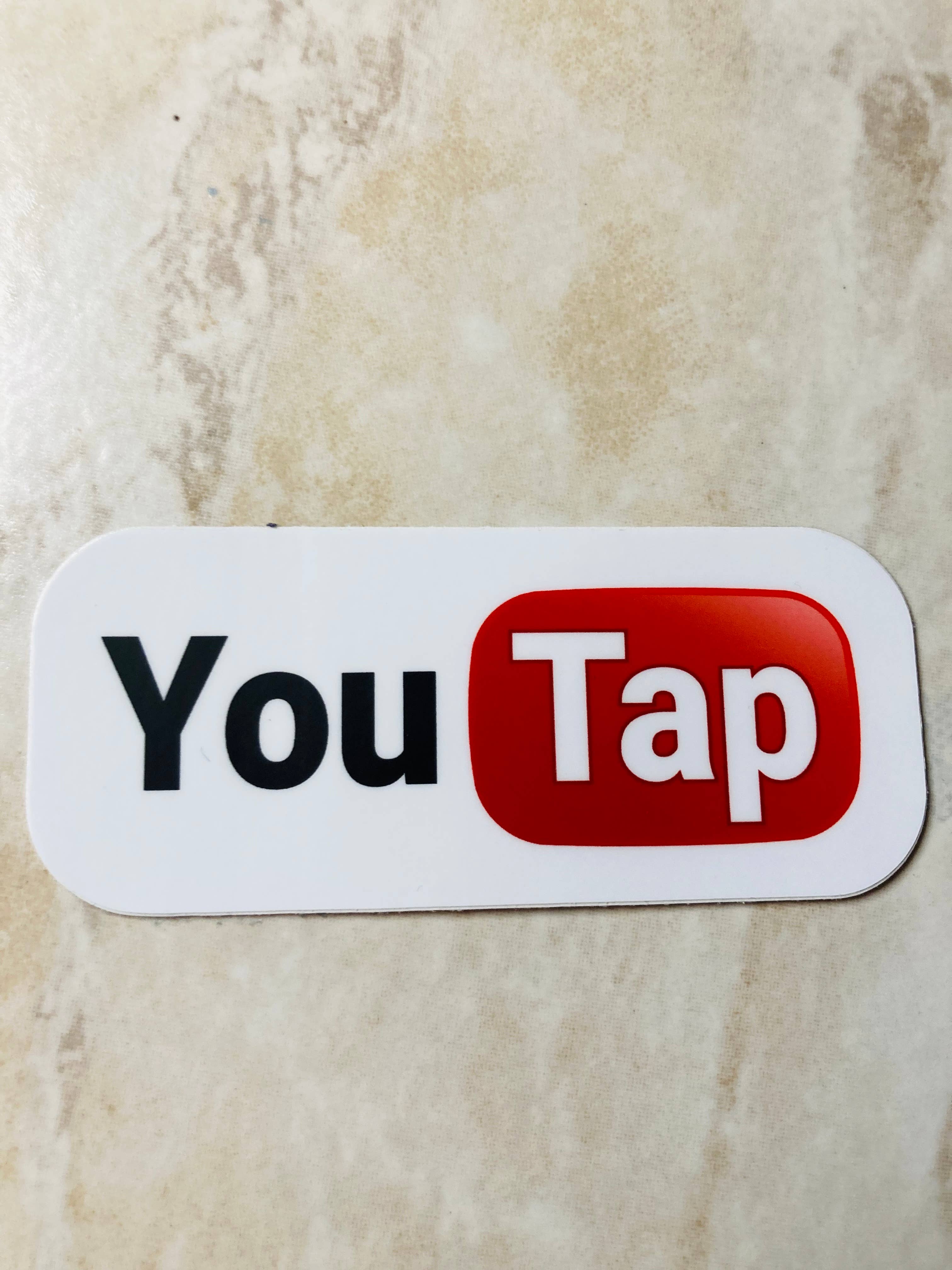YouTap Dance Sticker, 4" x 1.7"