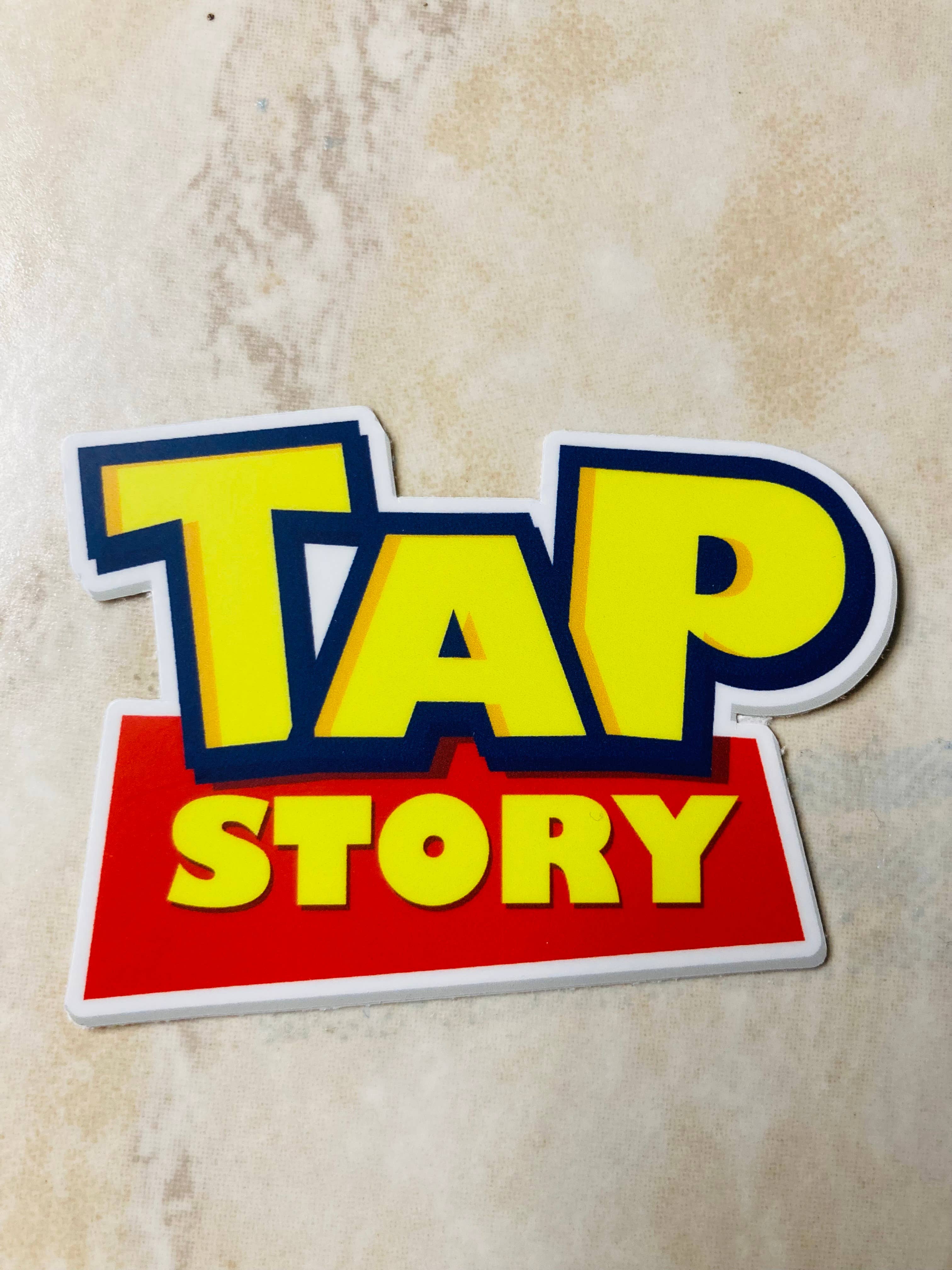 Tap Story Parody Sticker,  Dance Sticker, Tap Dancer