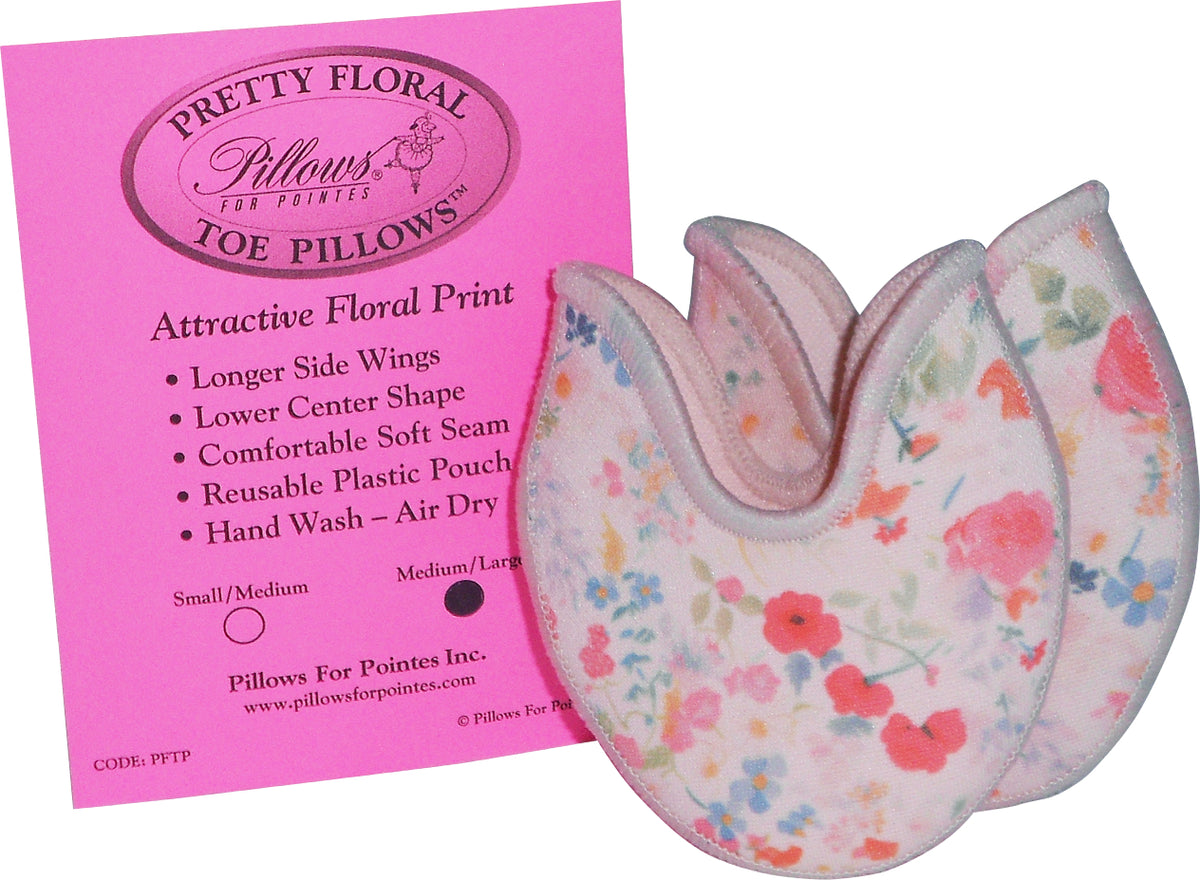 Pillows for Pointe Pretty Pink Toe Pillows
