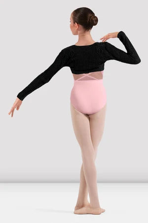 Bloch Girl’s Genesis Twist Cable Knitted Top