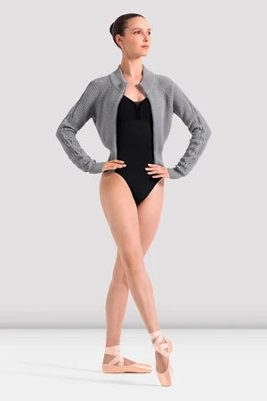 Bloch Ladies Emilia Cable Knit Zippered Jacket