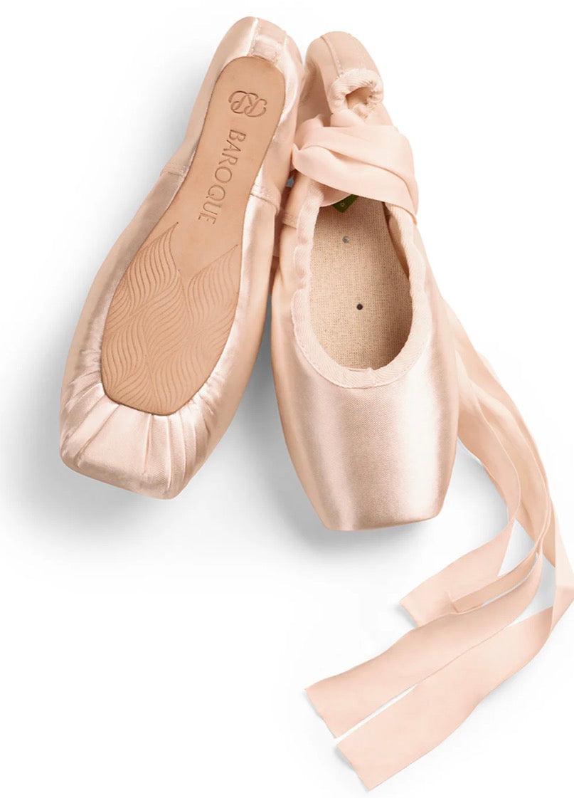 Sea of Pearls Baroque Pointe Shoes