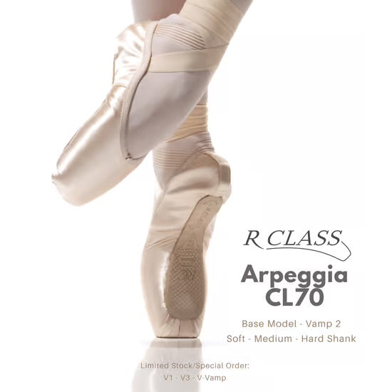 CL-70 Arpeggia R-Class Pointe Shoe