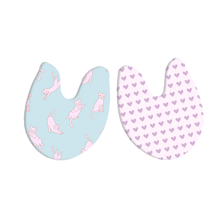 Flips Reversible Toe Pads - NEW Prints!