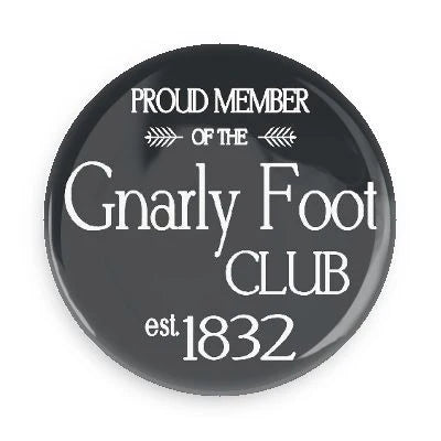 Gnarly Foot Club Pocket Mirror