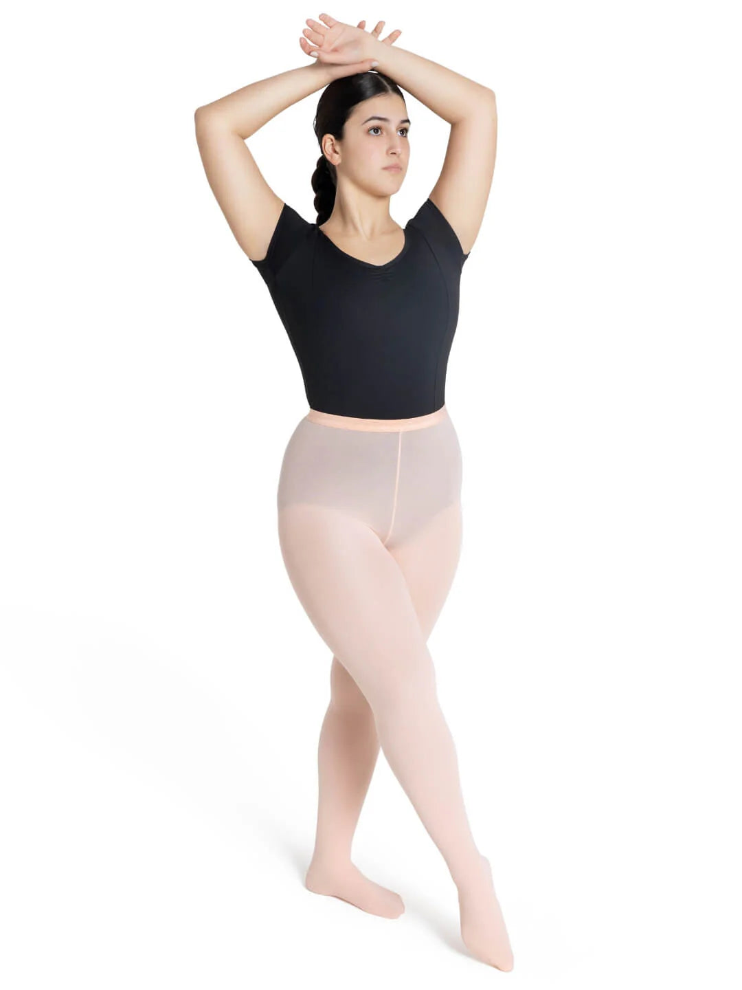 Capezio Professional #9 Mesh Seamed Transition Tights