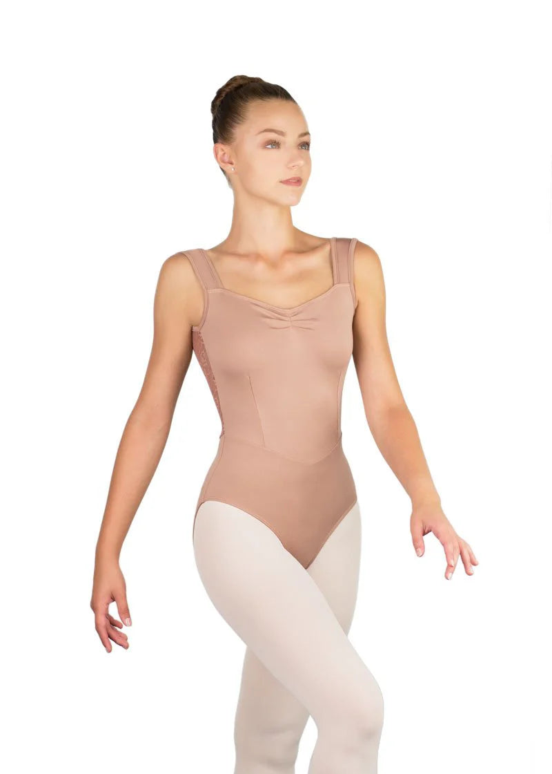 Ballet Rosa Girl’s Inaya Pinch Front Scoop Back