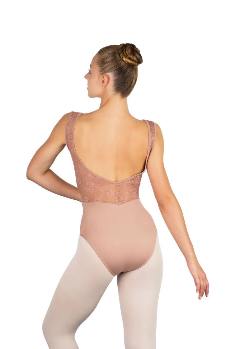 Ballet Rosa Girl’s Inaya Pinch Front Scoop Back