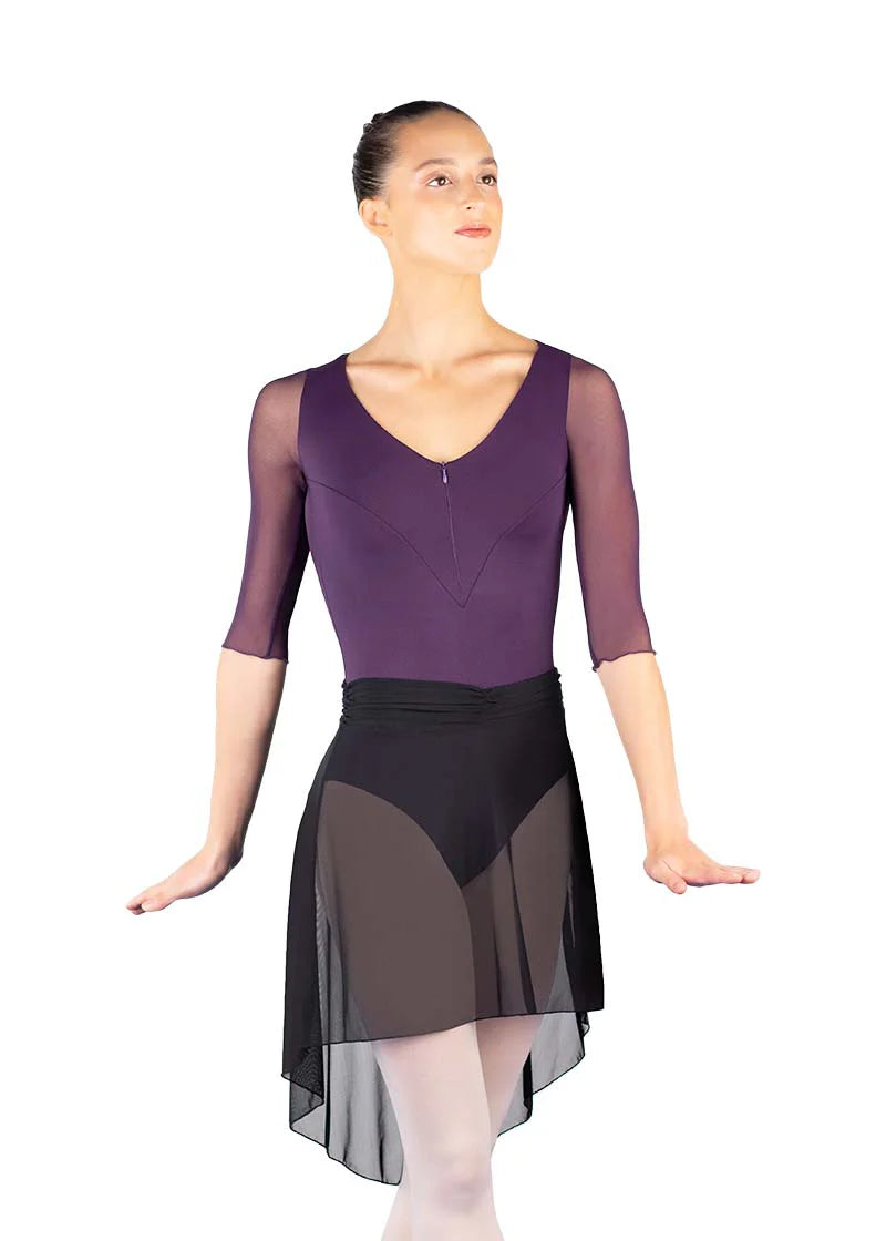 Ballet Rosa Tulle Collection Millie Ruched Waist Skirt