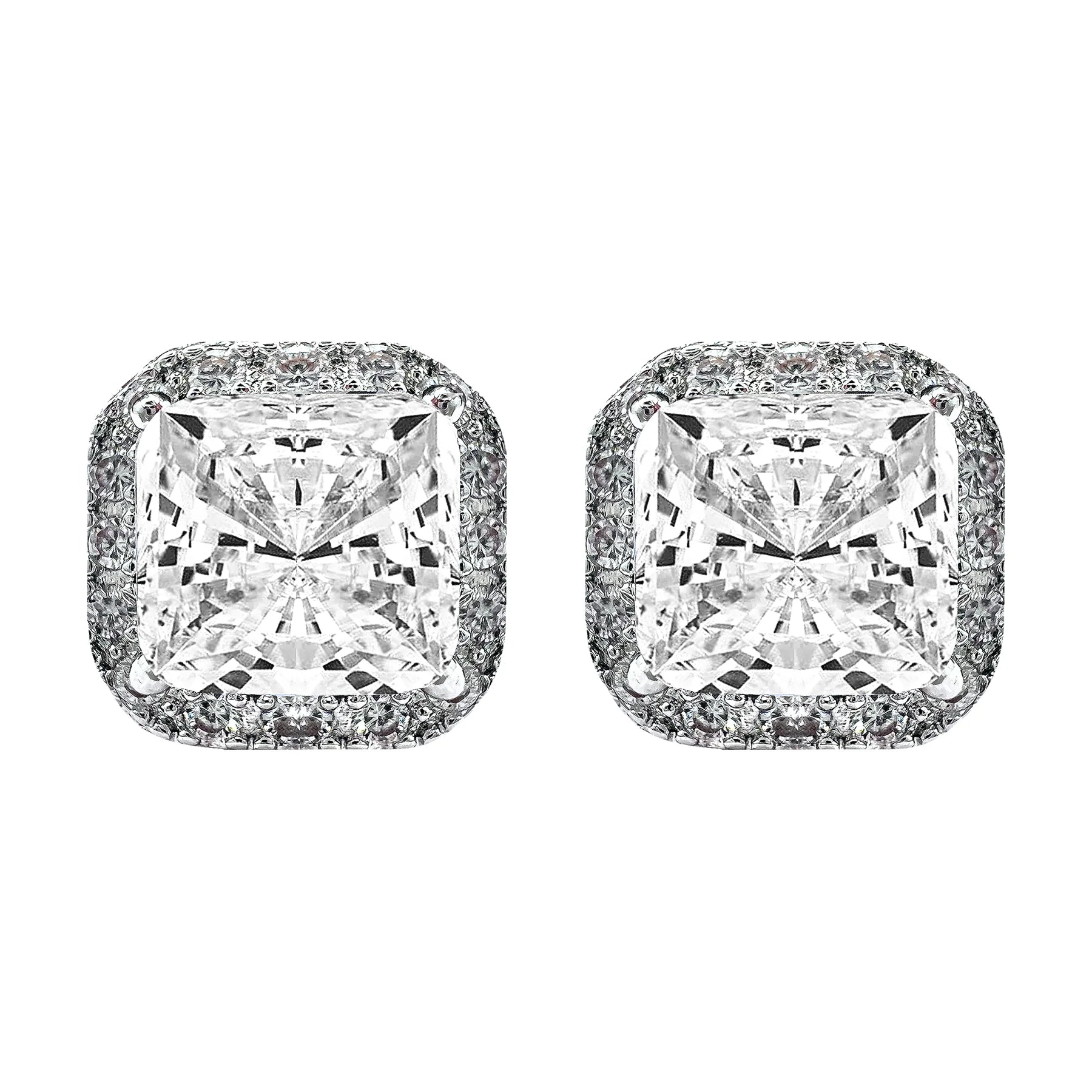 Competition Crystal Stud Earrings